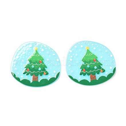 Ciondoli in resina stampata a tema natalizio 3d RESI-I036-03D-1