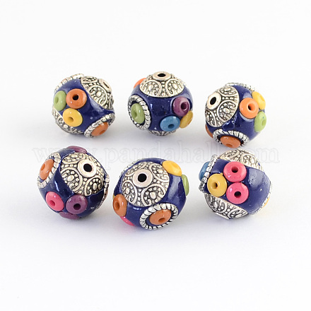 Handmade Indonesia Beads IPDL-R402-01-1