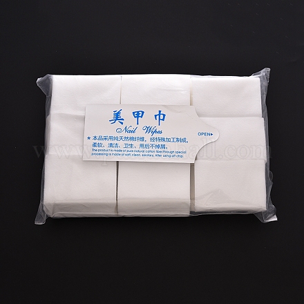 Toallitas desechables de algodón para uñas MRMJ-Q110-001-1