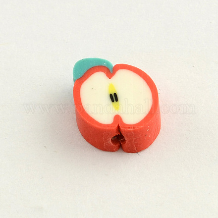 Handmade Polymer Clay Fruit Beads CLAY-Q170-11-1
