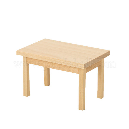 1/12 миниатюрная модель деревянного стола кукольного домика PW-WG70877-01-1