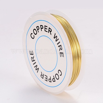 Alambre de joyería de cobre redondo X-CWIR-CW0.5mm-07-1
