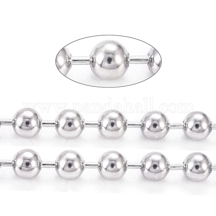 304 Stainless Steel Ball Chains CHS-F009-01H-P-1