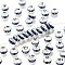 Brass Grade A Rhinestone Spacer Beads, Rondelle, Silver, For Bracelet Necklace DIY Jewelry Making Accessories, Light Sapphire, 8x3.5mm, Hole: 2mm