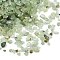 Natural Prehnite Beads, No Hole, Chip, 3~8x3~4.5x0.1~3mm, about 7142~20000pcs/1000g