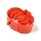 Christmas Theme ABS Plastic Classic Mini Press Apple Pie Molds, Baking Tools, Pumpkin, 103x111.5x43.5mm