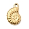 304 Stainless Steel Pendants, Shell Shape, Stainless Steel Color, 21x15x4~4.1mm, Hole: 2mm