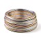 Aluminum Wire, Round, Camel, 2mm, 12 Gauge, about 75.46 Feet(23m)/Bundle