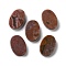 Natural Ocean Agate Cabochons, Flat Oval, 18x12x3mm