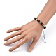 Adjustable Korean Waxed Polyester Cord Kid Braided Beads Bracelets BJEW-JB05437-05-4