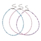 3 juego de collares con cuentas de semillas de vidrio de 3 colores. NJEW-JN04334-1