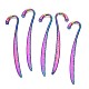 Fornituras de marcador de aleación de color arcoíris PALLOY-N163-178-NR-1