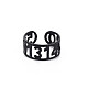 (продажа фабрики ювелирных изделий) мужские железные кольца на запястье RJEW-N029-069-1