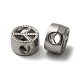 304 Stainless Steel Hollow Beads STAS-I203-45P-2
