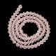 Imitano i fili di perle di vetro smerigliato del cristallo austriaco GLAA-F029-TM4mm-B26-2