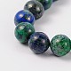 Natural Chrysocolla and Lapis Lazuli Beads Strands G-J240-07-6mm-1