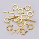 Tibetan Style Alloy Toggle Clasps X-GLF1310Y-NF-1
