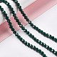 Chapelets de perles en verre à facettes EGLA-J042-36B-14-4