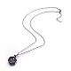 304 Stainless Steel Pendant Necklaces STAS-I099-19-2