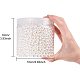 PandaHall Elite about 1500pcs 8mm White No Holes/Undrilled ABS Plastic Imitated Pearl Beads for Vase Fillers Table Scatter Wedding Party Home Decoration PH-MACR-F033-8mm-24-3