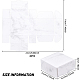 Faltbare kreative Kraftpapierbox mit Marmormuster CON-WH0077-13A-2