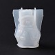 Christmas Theme DIY 3D Snowman Display Decoration Silicone Molds DIY-G058-B01-3