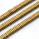 Non-magnetic Synthetic Hematite Beads Strands G-K003-3mm-04F-1