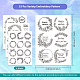 4 Sheets 11.6x8.2 Inch Stick and Stitch Embroidery Patterns DIY-WH0455-059-2