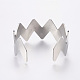 304 Stainless Steel Cuff Bangles BJEW-E361-03-4