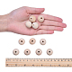 Perles en bois naturel non fini WOOD-Q008-20mm-LF-4