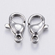 304 Stainless Steel Lobster Claw Clasps STAS-P138-A10-P-1