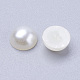 Cúpula semicubierta imitada perla cabochons acrílico OACR-H001-6-2