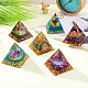 Amethyst Crystal Pyramid Decorations JX073A-7