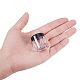 Mini bouteille de poudre libre vide en forme de diamant avec tamis et couvercle à vis MRMJ-BC0001-09-5