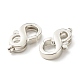 Eco-Friendly Brass Lobster Claw Clasps KK-G405-07P-RS-2