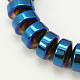 Fashionable Synthetic Hematite Stretchy Bracelets X-BJEW-K007-10-2