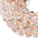 Stränge natürlicher Herkimer-Diamantperlen&nbsp;G-Z115-C03-6mm-8