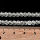 Chapelets de perles en verre craquelé X-CCG-Q001-4mm-01-4