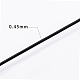 タイガーテールワイヤー  304ステンレス鋼線  ブラック  0.5mm  約98.42フィート（30m）/ロール TWIR-BC0001-03B-03-4