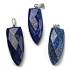 Lapis-lazuli naturelles ont fait pendentifs G-M405-07P-01-3