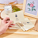 Набор крафт-конвертов и поздравительных открыток с рисунком листьев Craspire DIY-CP0001-78-7