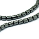 Colliers de perles en hématite synthétique sans magnétiques NJEW-E086-03-3