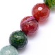 Chapelet de perles rondes en agate naturelle X-G-L085-8mm-01-1