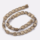 Electroplated Non-magnetic Synthetic Hematite Beads Strands G-P367-B02-2