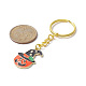 Porte-clés pendentif émail alliage thème halloween KEYC-JKC00472-4
