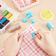 AHANDMAKER 2 Bags 2 Styles Silicone Sewing Thimble Finger Protector SIL-GA0001-02-3