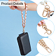 WADORN 3Pcs 3 Style Wrist Phone Case Pendant Decoration & Wristlet Bag Straps AJEW-WR0001-91B-4