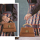 CHGCRAFT 4Pcs Wooden Bag Handles FIND-CA0002-45-6