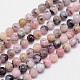Brins opale de perles rondes de rose naturelle G-I161-6mm-1
