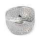 304 широкое кольцо из нержавеющей стали для женщин RJEW-P095-03P-2